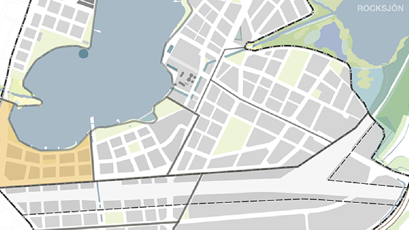 Kartillustration över Skeppsbron Västra.